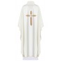 Chasuble with Gold JHS Symbol and Gold Cross KOR/017