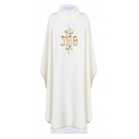 Chasuble with Gold IHS Symbol Design KOR/032