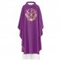 Chasuble with Chi Rho, Wheat & Grapevine Design   KOR/050