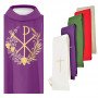 Chasuble with Chi Rho, Wheat & Grapevine Design   KOR/050