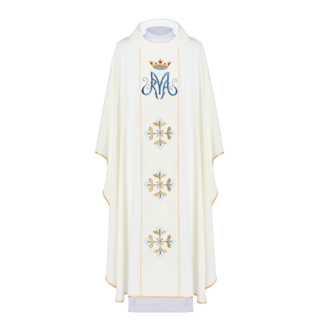 Chasuble with Marian Design & Crown KOR/128