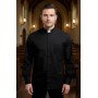 Black Clergy Shirt Long Sleeve Non Iron