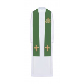 Priest Stole with IHS Symbol and Cross  KST/157