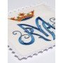 Mass Altar Linens Set With Marian Symbol Design  KKL/003