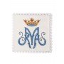 Mass Altar Linens Set With Marian Symbol Design  KKL/003