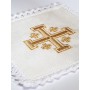 Mass Altar Linens Set with Jerusalem Cross design  KKL/030