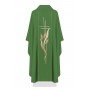 Chasuble with Embroidered Crosses and Spikes Symbols KOR/114