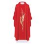 Chasuble with Embroidered Crosses and Spikes Symbols KOR/114
