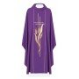 Chasuble with Embroidered Crosses and Spikes Symbols KOR/114
